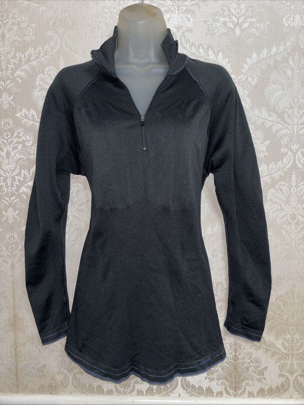 Patagonia Capilene 1/4 Zip Long Sleeve Pullover Top Size L